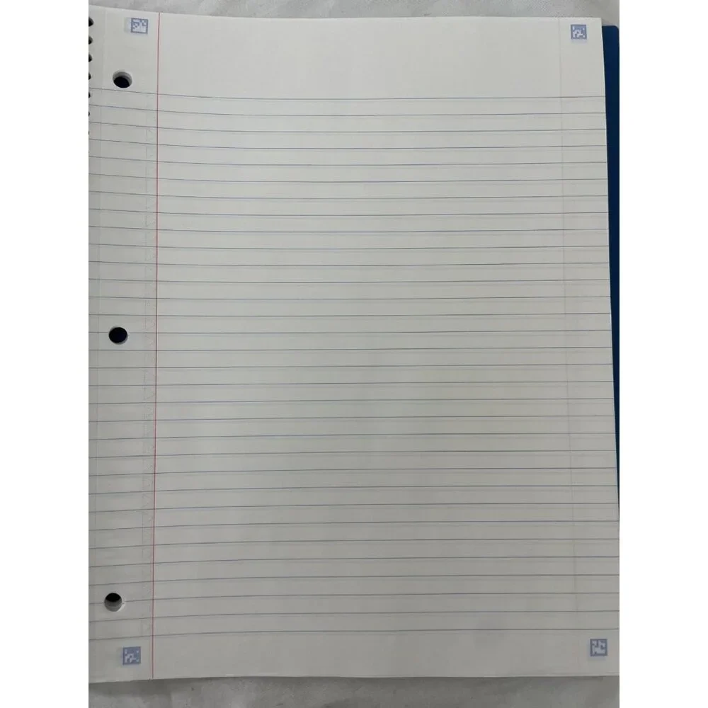 Five Star Advance Notebook 1 Subject College Ruled 100 Sheets Blue